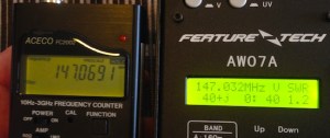 Frequency counter v AW07A